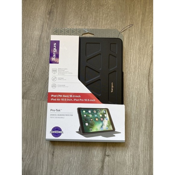 Targus Pro-Tek Case for iPad 8th and 7th gen. 10.2-inch, iPad Air 10.5-inch - Picture 1 of 5